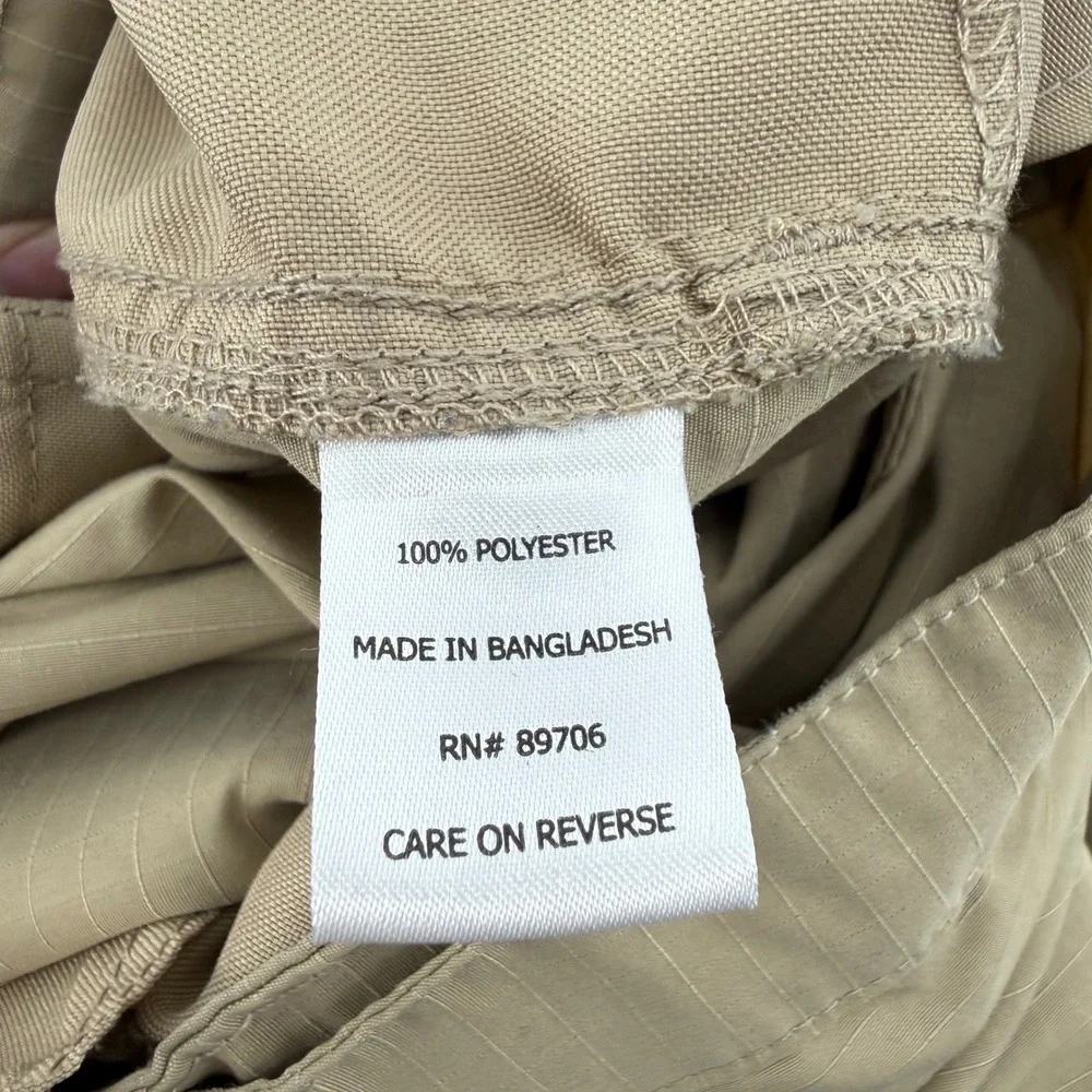 Propper Mens Tactical Ripstop Pants Khaki Tan 42x30 Utility Work Trousers
